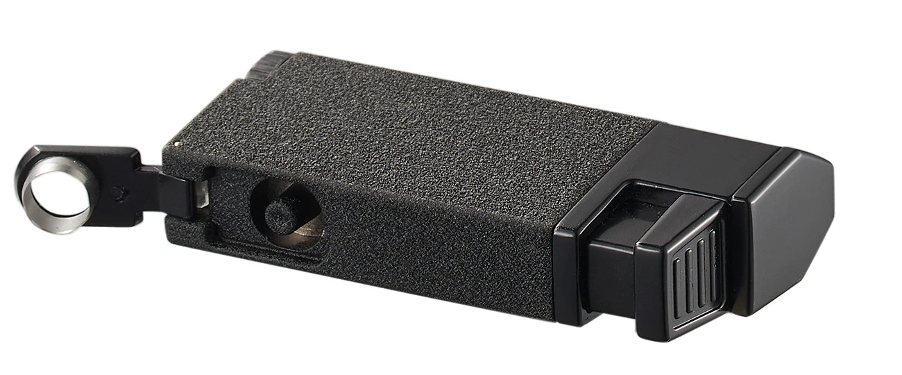 Visol Evans Triple Flame Torch Lighter - Black Crackle 4 Visol Evans Triple Flame Torch Lighter - Black Crackle - Image 2