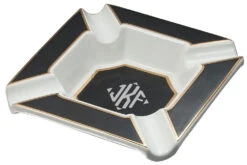 Visol Festus Large Cigar Ashtray - Matte Black And Gold -Elighters Shop visol festus large cigar ashtray matte black and gold 66