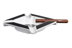 Visol Festus Large Cigar Ashtray - Matte Black And Silver 7 Visol Festus Large Cigar Ashtray - Matte Black And Silver -Elighters Shop visol festus large cigar ashtray matte black and silver 62