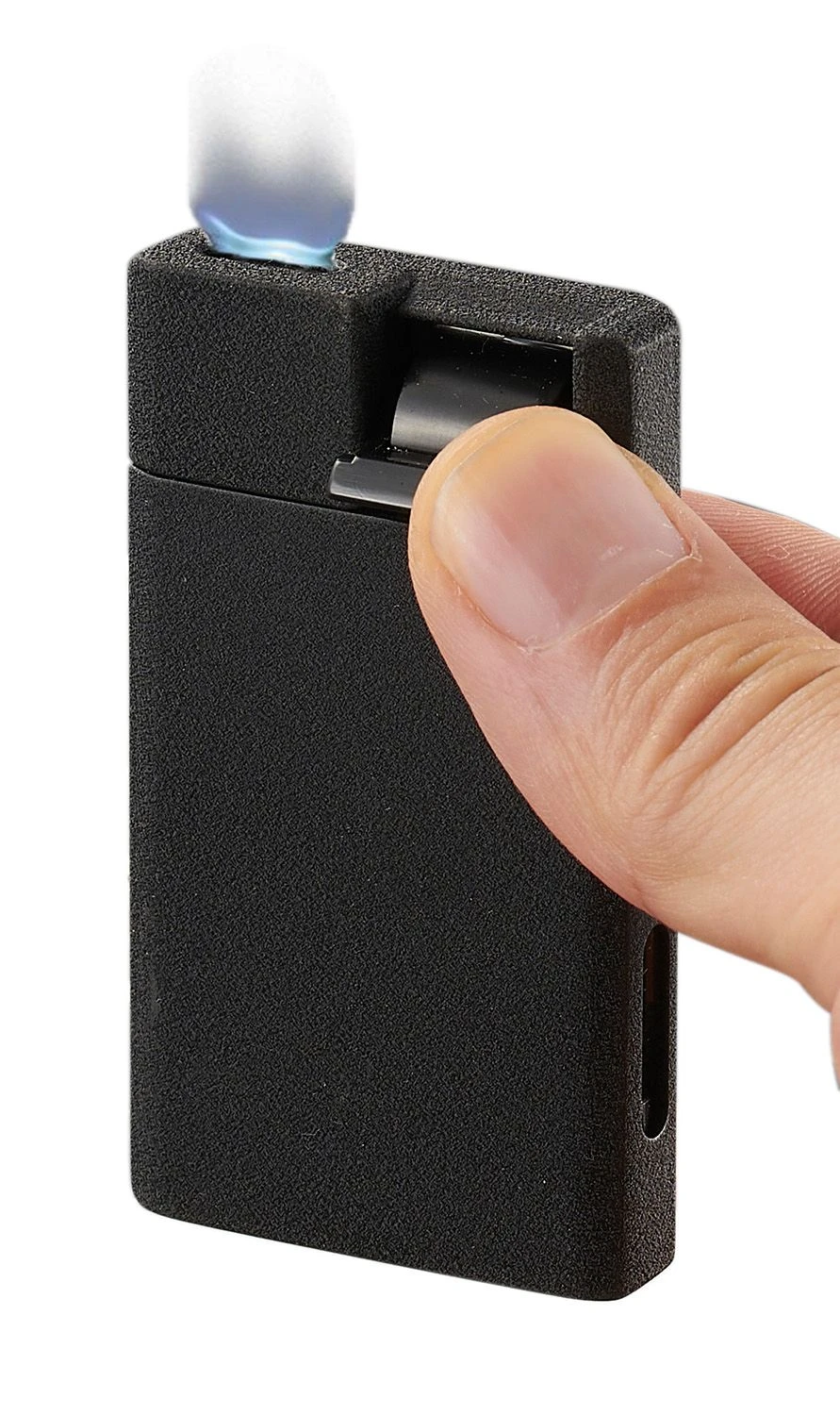 Visol Flatso Flat Flame Torch Lighter - Black Crackle 2 Visol Flatso Flat Flame Torch Lighter - Black Crackle