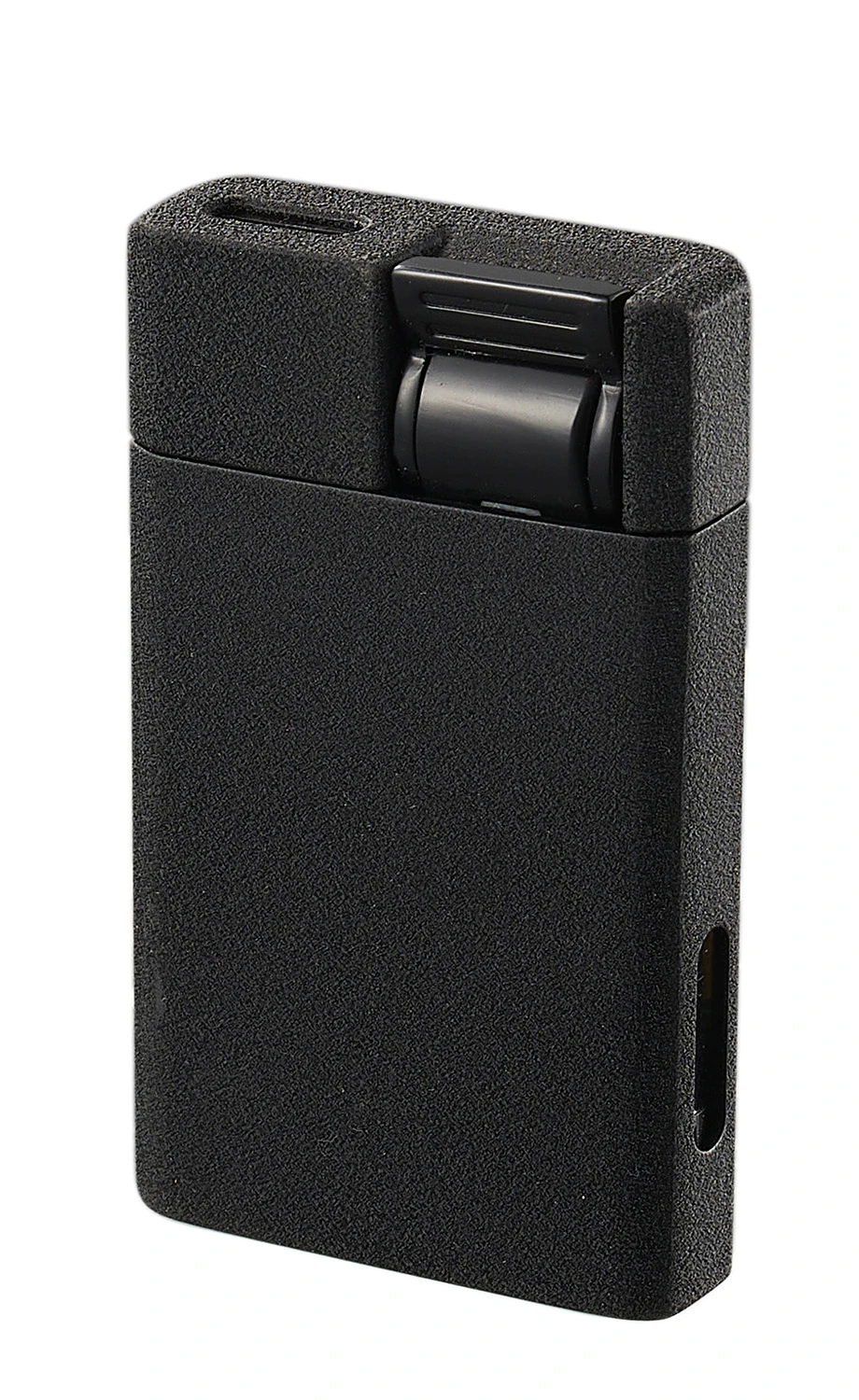 Visol Flatso Flat Flame Torch Lighter - Black Crackle 3 Visol Flatso Flat Flame Torch Lighter - Black Crackle - Image 2