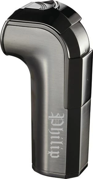 Visol Handle Triple Jet Flame Satin Gunmetal Cigar Lighter 5 Visol Handle Triple Jet Flame Satin Gunmetal Cigar Lighter - Image 3