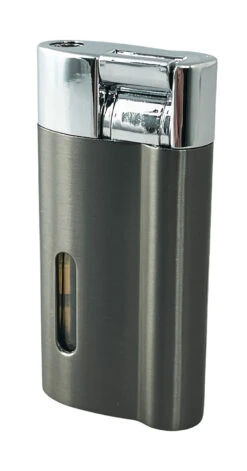 Visol Iguana Single Torch Flame Lighter - Gunmetal