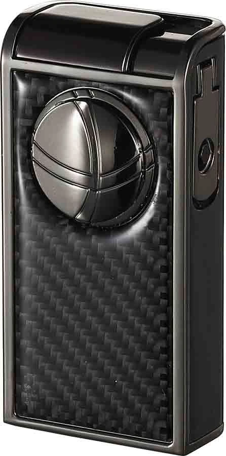 Visol Infinity Double Torch Carbon Fiber Gunmetal Cigar Lighter 3 Visol Infinity Double Torch Carbon Fiber Gunmetal Cigar Lighter