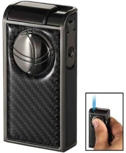 Visol Infinity Double Torch Carbon Fiber Gunmetal Cigar Lighter 9 Visol Infinity Double Torch Carbon Fiber Gunmetal Cigar Lighter -Elighters Shop visol infinity double torch carbon fiber gunmetal cigar lighter 49