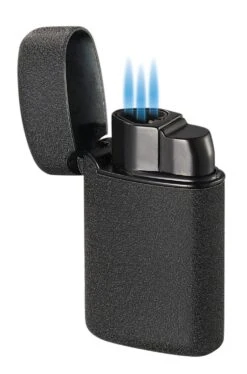 Visol Koala Triple Flame Torch Lighter - Black Crackle 6 Visol Koala Triple Flame Torch Lighter - Black Crackle -Elighters Shop visol koala triple flame torch lighter matte black 70