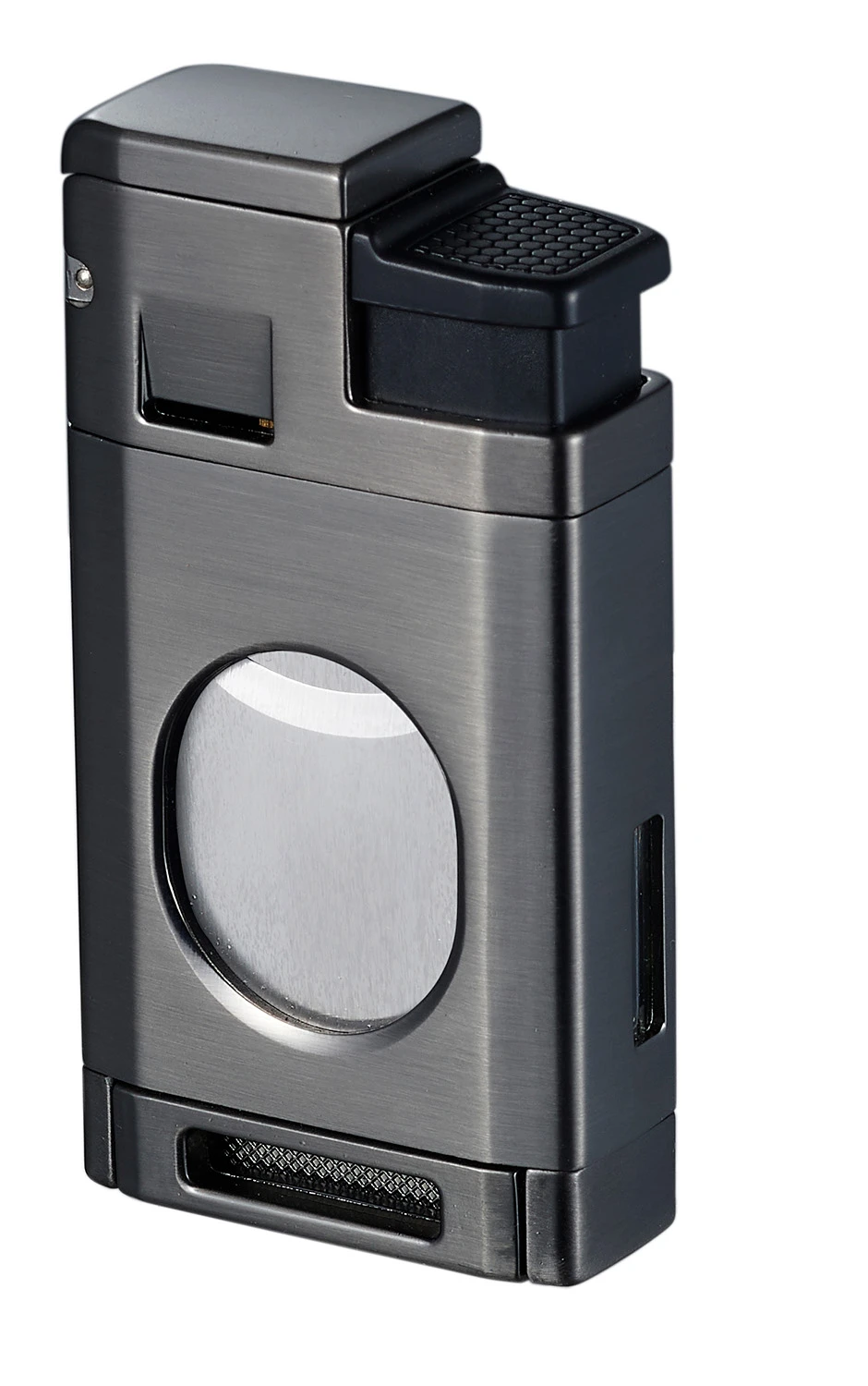 Visol LighCut Gunmetal Triple Torch Flame Lighter And Cigar Cutter 5 Visol LighCut Gunmetal Triple Torch Flame Lighter And Cigar Cutter - Image 3