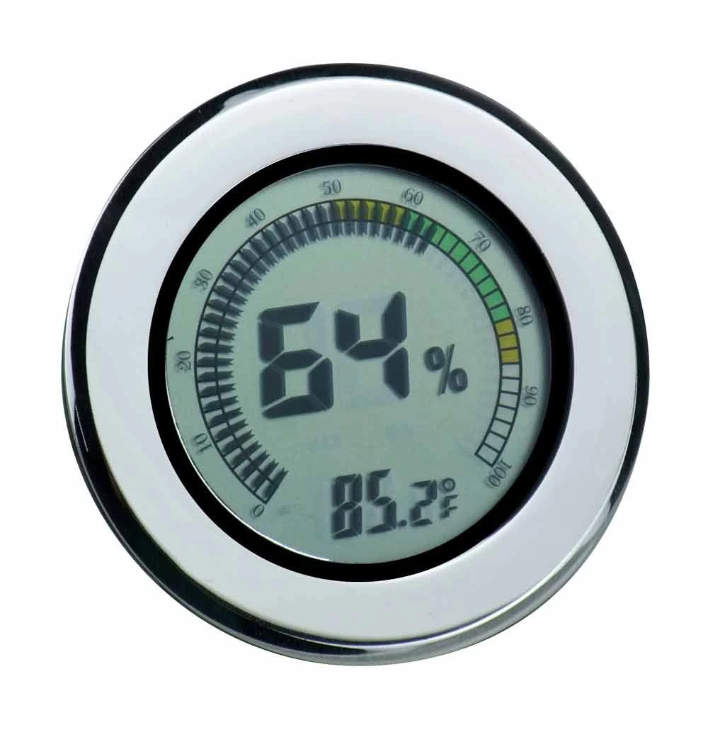 Visol Modern Circular Digital Hygrometer 3 Visol Modern Circular Digital Hygrometer