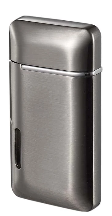 Visol Nevis Dual Torch Cigar Lighter - Gun Metal 4 Visol Nevis Dual Torch Cigar Lighter - Gun Metal - Image 2