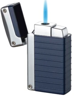 Visol Norfolk Blue Matte Torch Flame Lighter -Elighters Shop visol norfolk blue matte torch flame lighter 95