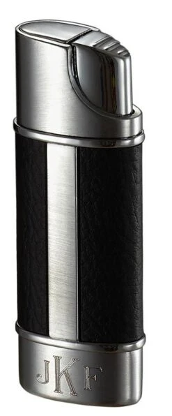 Visol Piccolo Leather And Brushed Chrome Torch Flame Lighter 8 Visol Piccolo Leather And Brushed Chrome Torch Flame Lighter -Elighters Shop visol piccolo leather and brushed chrome torch flame lighter 56