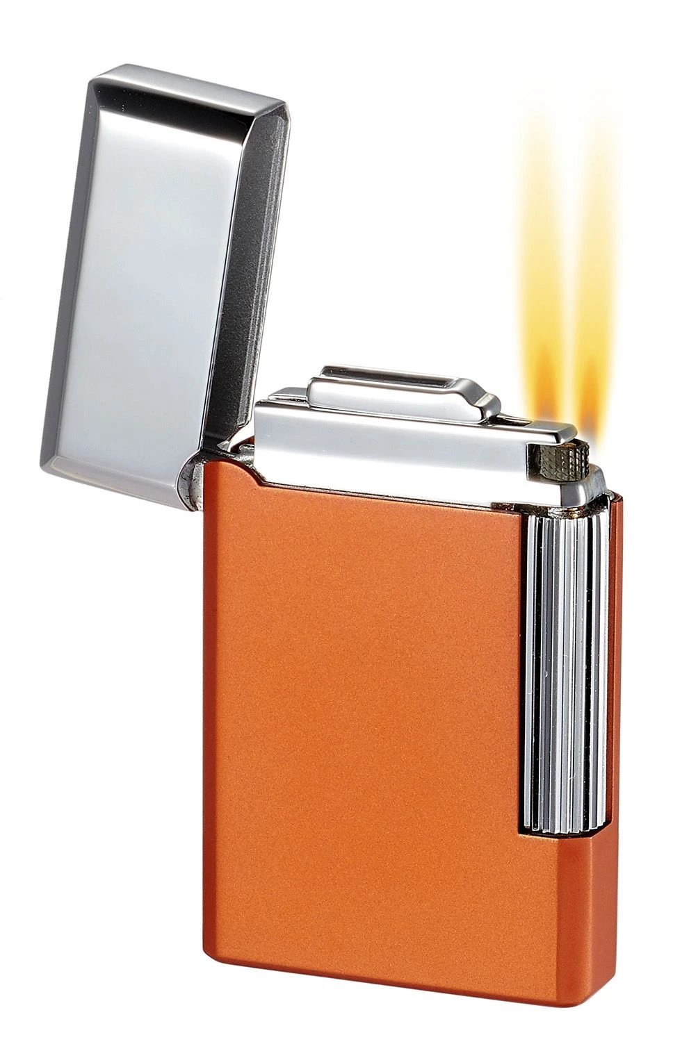 Visol Pyxis Burnt Orange Flint Lighter 3 Visol Pyxis Burnt Orange Flint Lighter