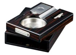 Visol Drawer Single Cigar Iron Wood Finish Ashtray 7 Visol Drawer Single Cigar Iron Wood Finish Ashtray -Elighters Shop visol quot drawer quot single cigar iron wood finish ashtray 85