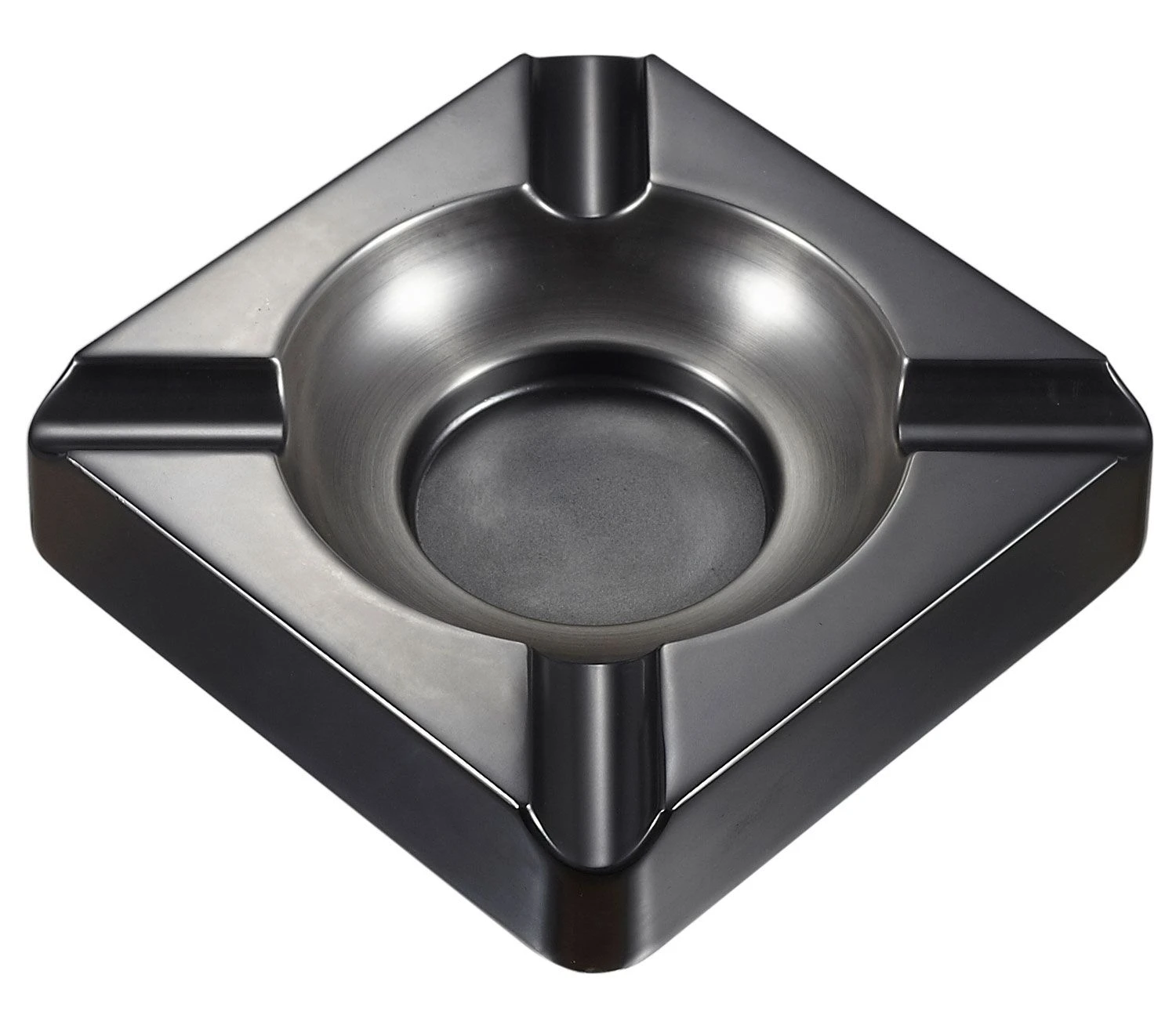 Visol Heavyweight Gunmetal Cigar Ashtray 3 Visol Heavyweight Gunmetal Cigar Ashtray