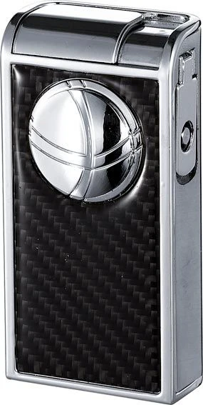 Visol Infinity Double Torch Carbon Fiber Chrome Cigar Lighter 3 Visol Infinity Double Torch Carbon Fiber Chrome Cigar Lighter