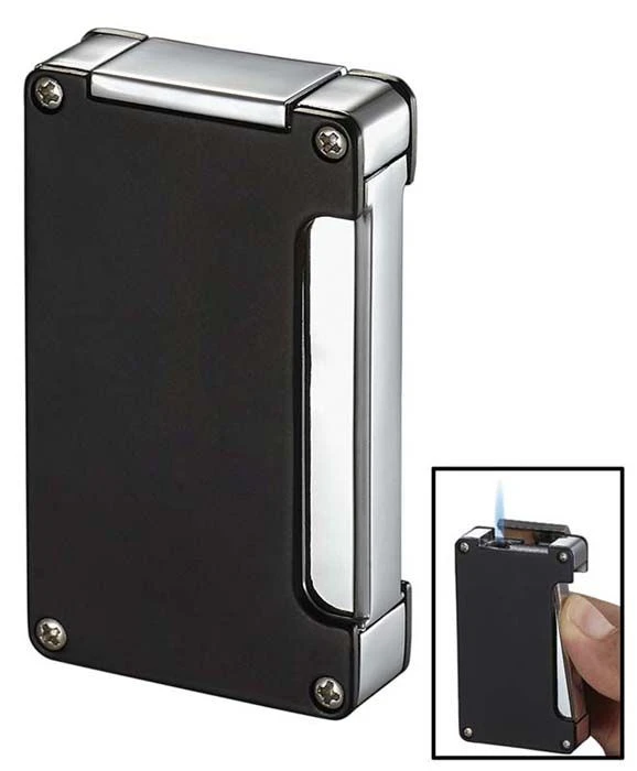 Visol Zidane Black Matte Cigar Lighter 4 Visol Zidane Black Matte Cigar Lighter - Image 2