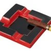 Visol Renner Red And Black Ceramic Cigar Ashtray 2 Visol Renner Red And Black Ceramic Cigar Ashtray -Elighters Shop visol renner red and black ceramic cigar ashtray 38