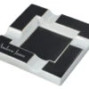 Visol Renner White & Black Ceramic Cigar Ashtray