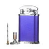 Visol Retro Triple Flame Cigar Lighter - Purple & Chrome 1 Visol Retro Triple Flame Cigar Lighter - Purple & Chrome -Elighters Shop visol retro triple flame cigar lighter purple chrome 72