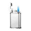 Visol Retro Triple Flame Cigar Lighter - Silver & Chrome -Elighters Shop visol retro triple flame cigar lighter silver chrome 73