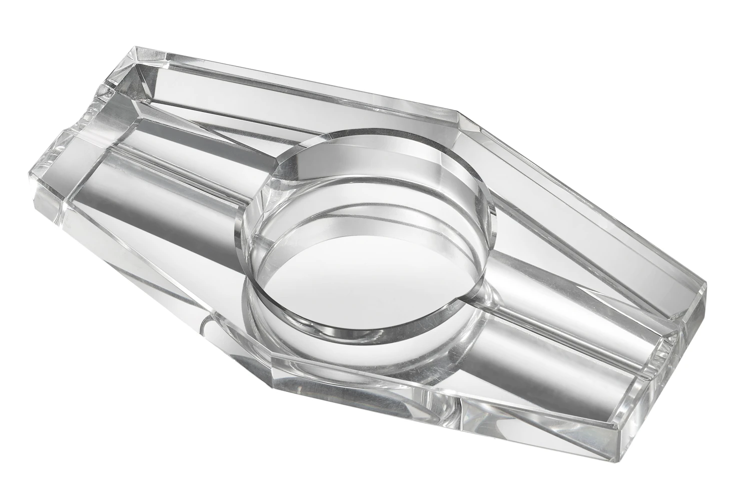 Visol Rhea Crystal Desktop Cigar Ashtray 3 Visol Rhea Crystal Desktop Cigar Ashtray