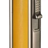 Visol Ridge Yellow Single Flame Torch Lighter With Cigar Rest
