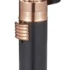 Visol Saddle Triple Torch Lighter -Black And Rose Gold 2 Visol Saddle Triple Torch Lighter -Black And Rose Gold -Elighters Shop visol saddle triple torch lighter black and rose gold 77