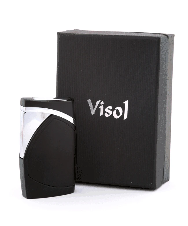 Visol Shark Black Matte Torch Flame Cigar Lighter 5 Visol Shark Black Matte Torch Flame Cigar Lighter - Image 3