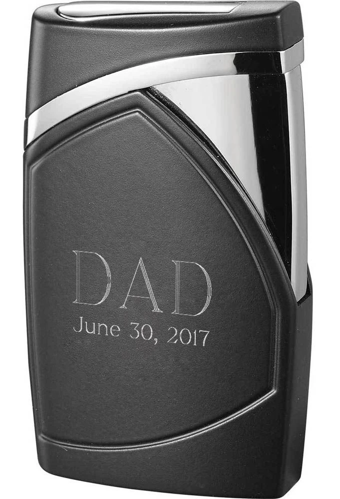 Visol Shark Black Matte Torch Flame Cigar Lighter 3 Visol Shark Black Matte Torch Flame Cigar Lighter