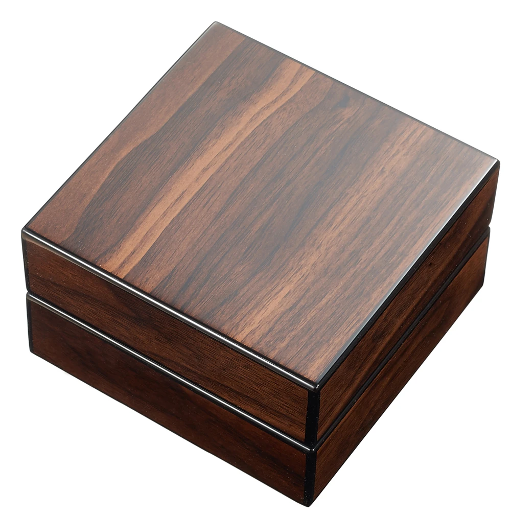 Visol Tamal Polished Walnut Travel Cigar Ashtray Kit 3 Visol Tamal Polished Walnut Travel Cigar Ashtray Kit