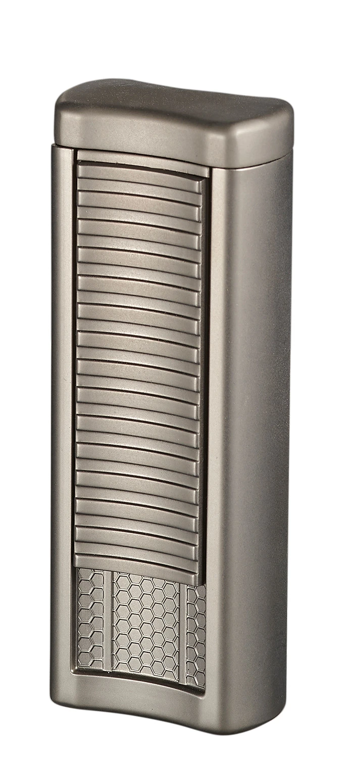 Visol Tiger Double Flame Cigar Lighter - Gunmetal 6 Visol Tiger Double Flame Cigar Lighter - Gunmetal - Image 4
