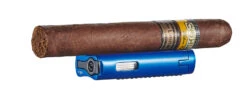 Visol Tiger Double Flame Cigar Lighter - Blue
