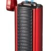 Visol Tiger Double Flame Cigar Lighter - Red -Elighters Shop visol tiger double flame cigar lighter red 77