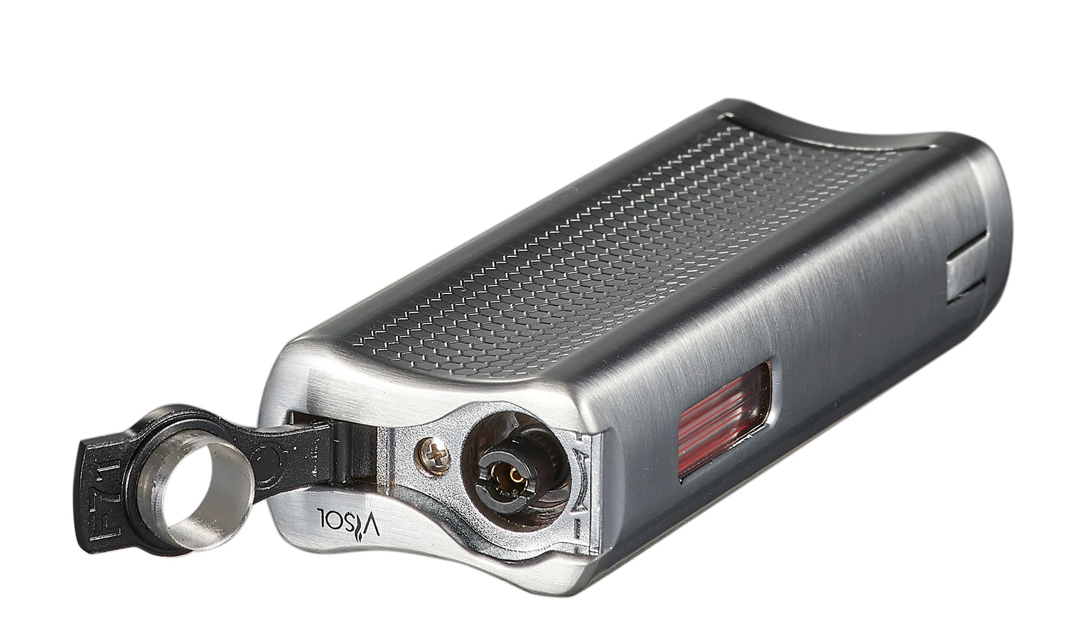 Visol Tiger Double Flame Cigar Lighter - Silver 3 Visol Tiger Double Flame Cigar Lighter - Silver