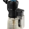 Visol Tiny Triple Flame Torch Lighter - Clear