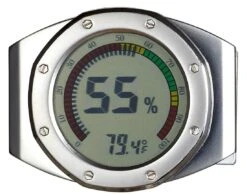 Visol UltraModern Circular Digital Hygrometer