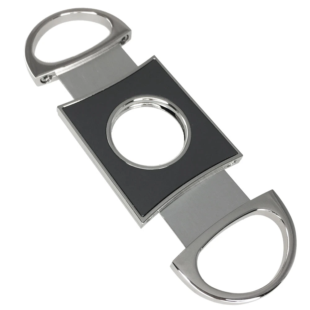 Visol Vincent Gunmetal Double Guillotine Cigar Cutter 5 Visol Vincent Gunmetal Double Guillotine Cigar Cutter - Image 3