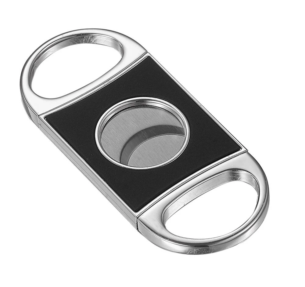 Visol Vincent Matte Black Double Guillotine Cigar Cutter 4 Visol Vincent Matte Black Double Guillotine Cigar Cutter - Image 2