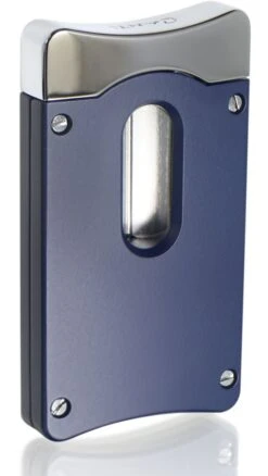 Caseti Wedge V Cigar Cutter - Blue 7 Caseti Wedge V Cigar Cutter - Blue -Elighters Shop visol wedge v cigar cutter blue 61