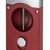 Caseti Wedge V Cigar Cutter - Burgundy