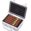 Visol Rider Hard WhitePlastic Travel Humidor - 15 Cigars