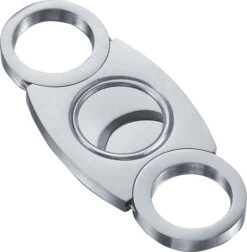 Visol Xenon Brushed Finish Guillotine Cigar Cutter