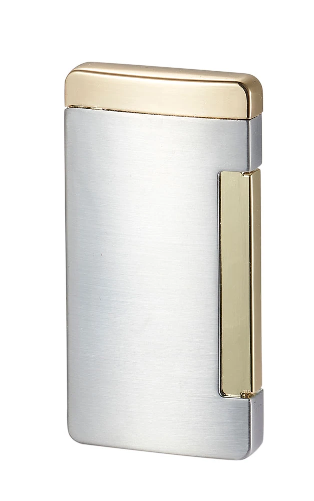 Visol Panther Single Flat Flame Silver Cigar Lighter 5 Visol Panther Single Flat Flame Silver Cigar Lighter - Image 3