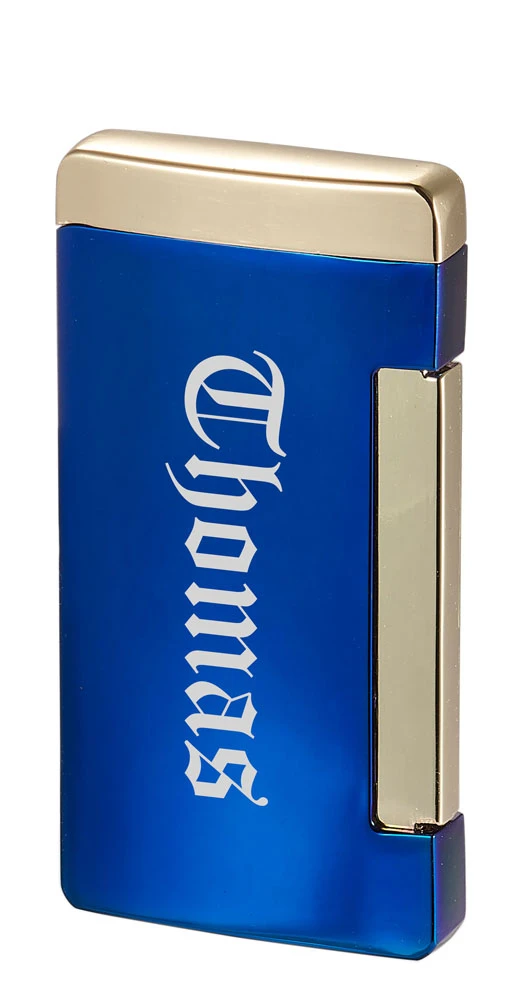 Visol Panther Single Flat Flame Ice Blue Cigar Lighter 4 Visol Panther Single Flat Flame Ice Blue Cigar Lighter - Image 2