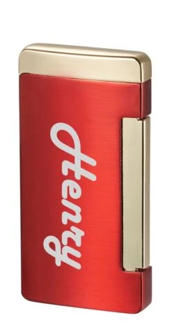 Visol Panther Single Flat Flame Red Cigar Lighter