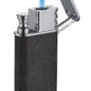 Visol Nutech Single Torch And Traditional Flame Lighter - Black Crackle 1 Visol Nutech Single Torch And Traditional Flame Lighter - Black Crackle -Elighters Shop vlr407201 1nutec bk 13