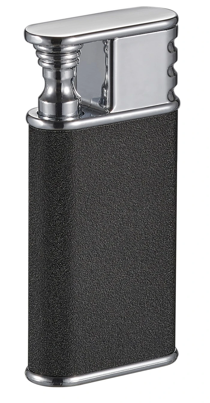 Visol Nutech Single Torch And Traditional Flame Lighter - Black Crackle 4 Visol Nutech Single Torch And Traditional Flame Lighter - Black Crackle - Image 2