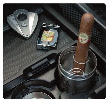 Xikar Portable Cigar Ash Can With Spiral Cigar Rest 5 Xikar Portable Cigar Ash Can With Spiral Cigar Rest - Image 3