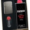 Zippo 1941Black Ice Lighter Gift Kit - Ships By Ground Only 2 Zippo 1941Black Ice Lighter Gift Kit - Ships By Ground Only -Elighters Shop zippo 1941 replica black ice lighter gift kit 43