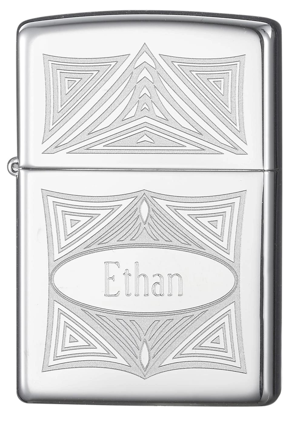 Zippo 3D Abstract High Polish Chrome Windproof Lighter 3 Zippo 3D Abstract High Polish Chrome Windproof Lighter
